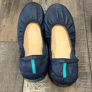 Navy Tieks - never worn